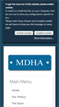 Mobile Screenshot of mdha.org.uk